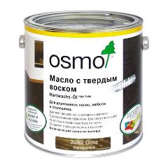 МАСЛО OSMO С ТВЕРДЫМ ВОСКОМ HWÖ EFFEKT GOLD 0,75 л